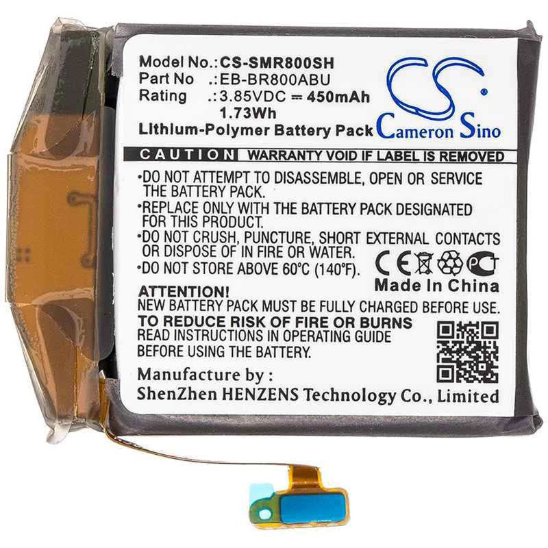 Samsung CS-SMR800SH - replacement battery for SAMSUNG  Fixed size