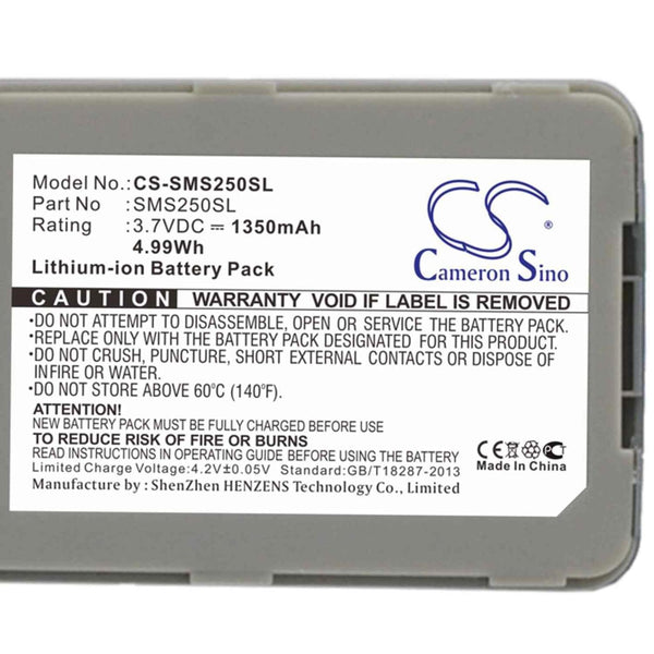 Samsung CS-SMS250SL - replacement battery for SAMSUNG  Fixed size