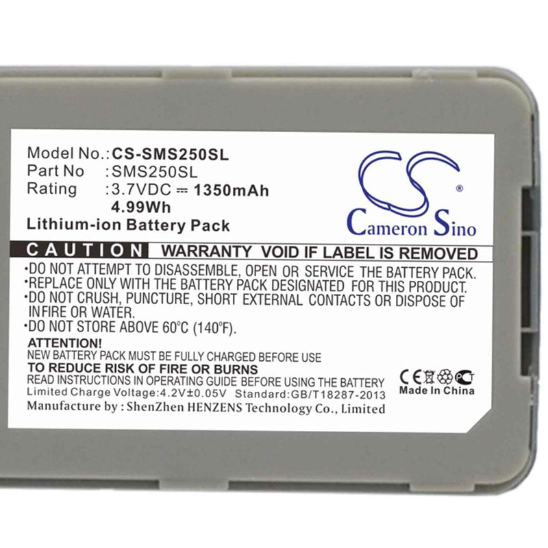 Samsung CS-SMS250SL - replacement battery for SAMSUNG  Fixed size