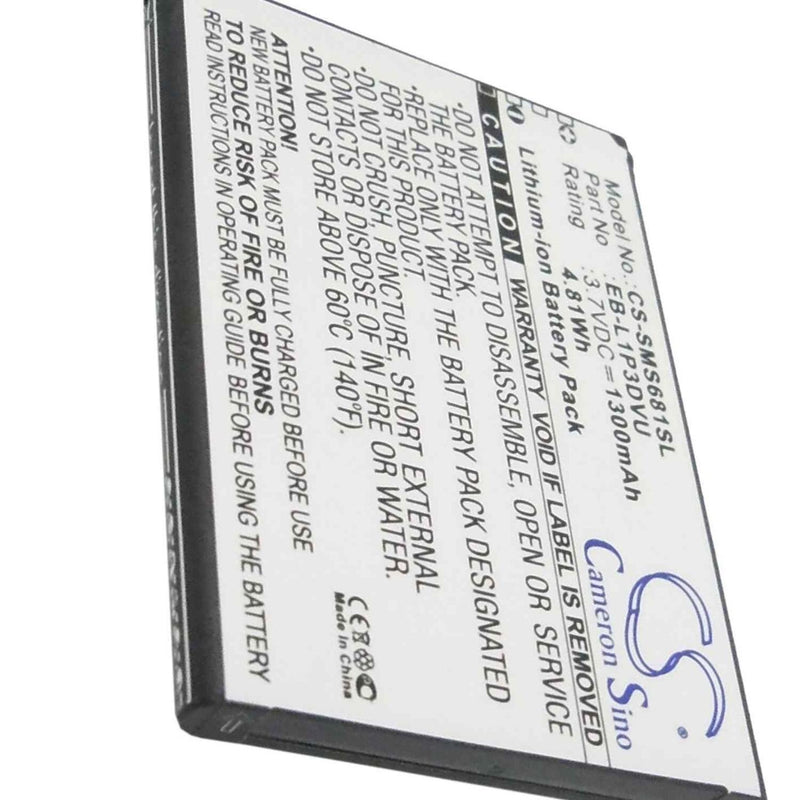 Samsung CS-SMS681SL - replacement battery for SAMSUNG  Fixed size