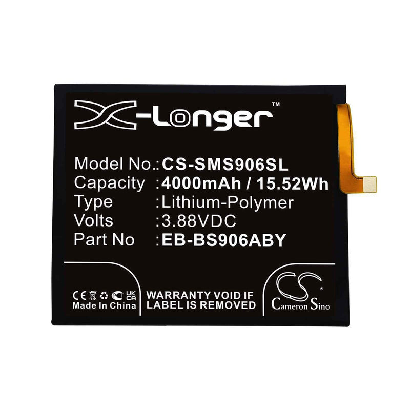 Samsung CS-SMS906SL - replacement battery for SAMSUNG  Fixed size