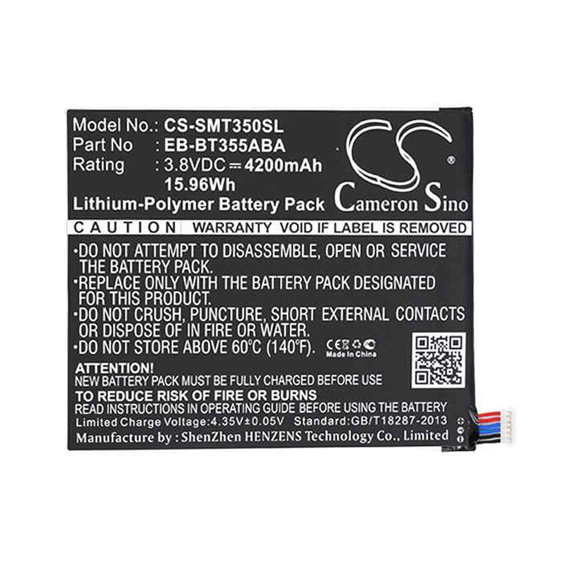 Samsung CS-SMT350SL - replacement battery for SAMSUNG  Fixed size