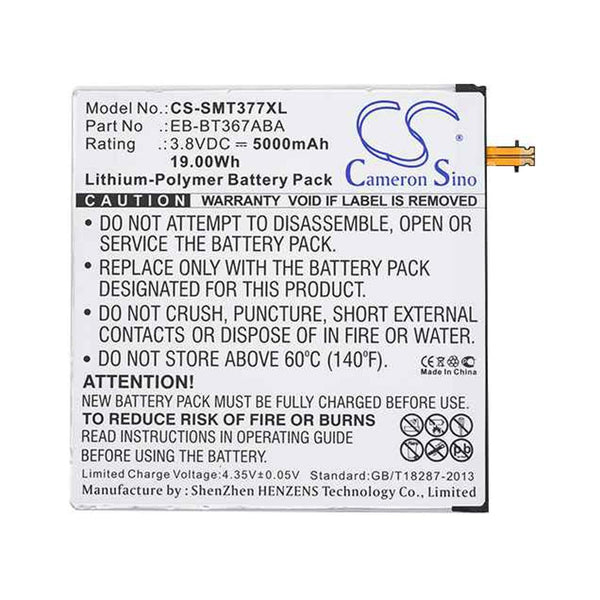 Samsung CS-SMT377XL - replacement battery for SAMSUNG  Fixed size