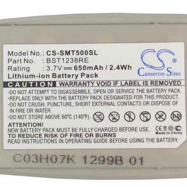 Samsung CS-SMT500SL - replacement battery for SAMSUNG  Fixed size