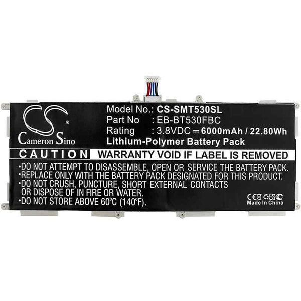 Samsung CS-SMT530SL - replacement battery for SAMSUNG  Fixed size