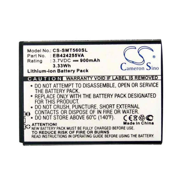 Samsung CS-SMT560SL - replacement battery for SAMSUNG  Fixed size