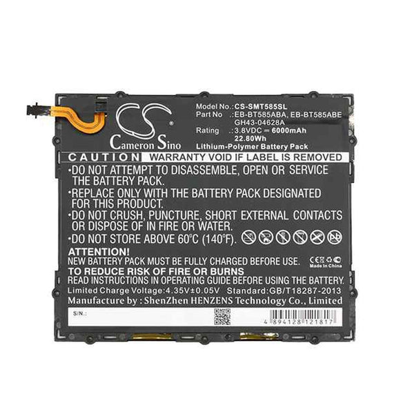 Samsung CS-SMT585SL - replacement battery for SAMSUNG  Fixed size
