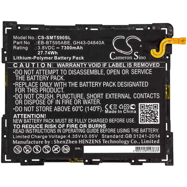 Samsung CS-SMT590SL - replacement battery for SAMSUNG  Fixed size