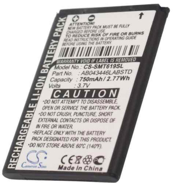 Samsung CS-SMT619SL - replacement battery for SAMSUNG  Fixed size