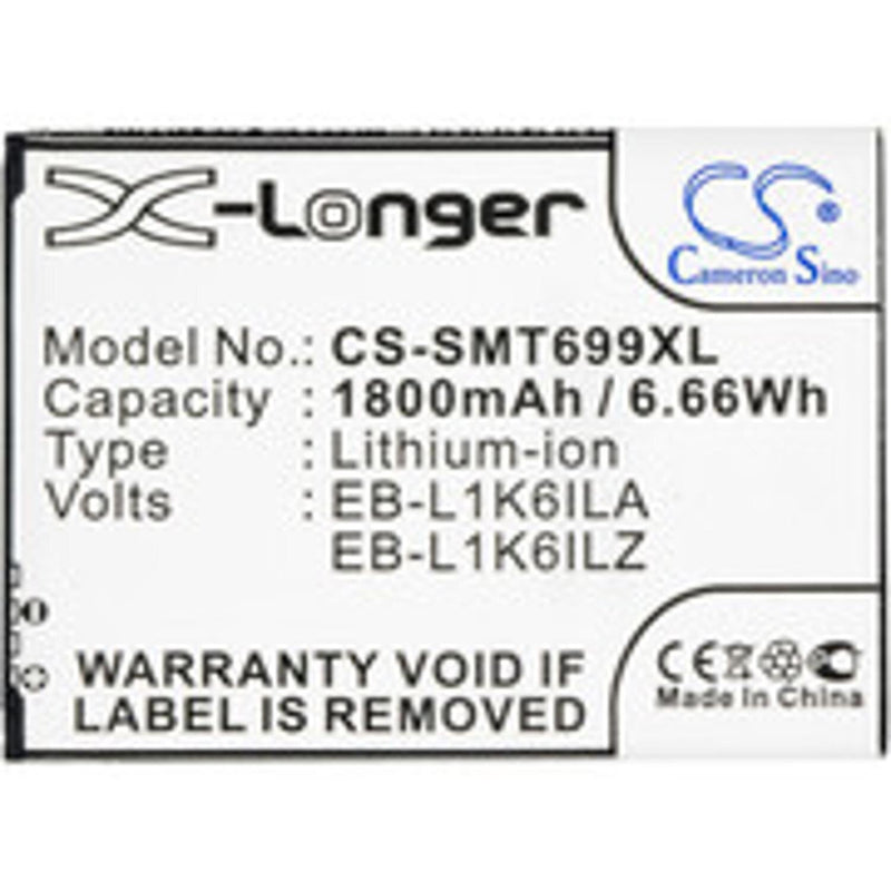 Samsung CS-SMT699XL - replacement battery for SAMSUNG  Fixed size