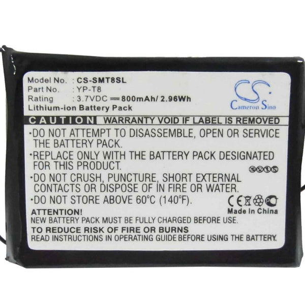 Samsung CS-SMT8SL - replacement battery for SAMSUNG  Fixed size