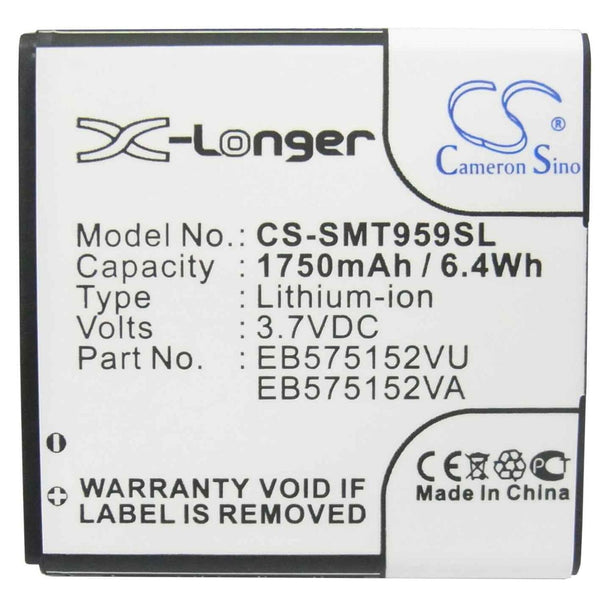 Samsung CS-SMT959SL - replacement battery for SAMSUNG  Fixed size