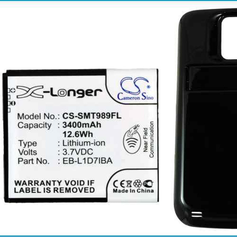 Samsung CS-SMT989FL - replacement battery for SAMSUNG  Fixed size