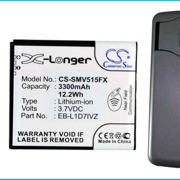 Samsung CS-SMV515FX - replacement battery for SAMSUNG  Fixed size