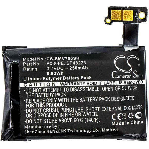 Samsung CS-SMV700SH - replacement battery for SAMSUNG  Fixed size