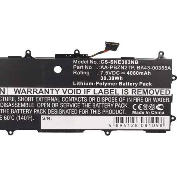 Samsung CS-SNE303NB - replacement battery for SAMSUNG  Fixed size
