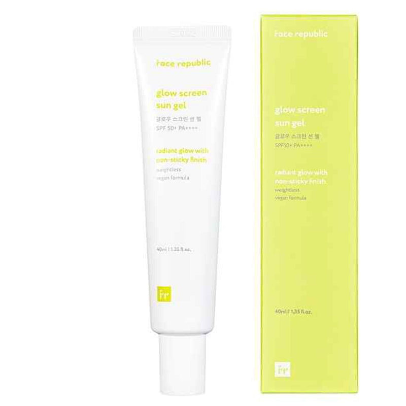 Face Republic Face Republic Glow Screen Sun Gel SPF50+  40ml