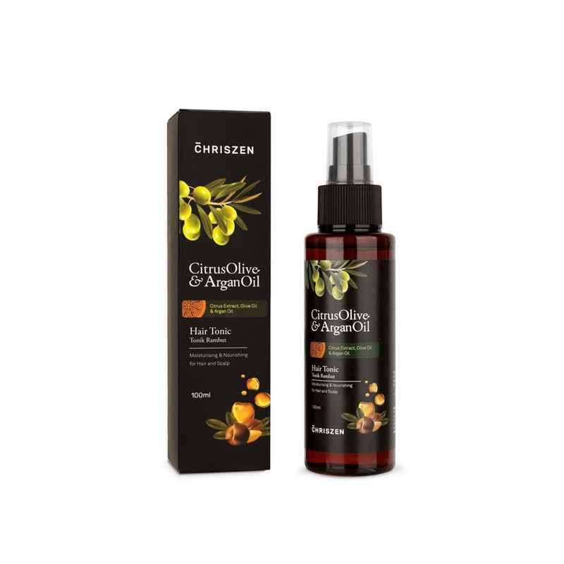 Chriszen Citrus Olive & Argan Oil Hair Tonic 100ml  100g