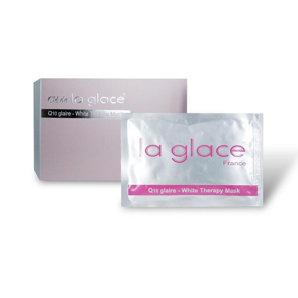 la glace Q10 glaire-White Therapy Mask - 10 sheet mask  Fixed Size