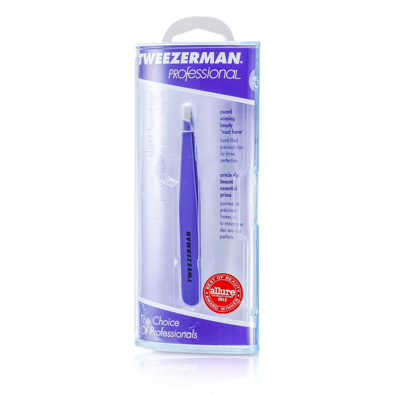 Tweezerman Professional Slant Tweezer - Bahama Blue