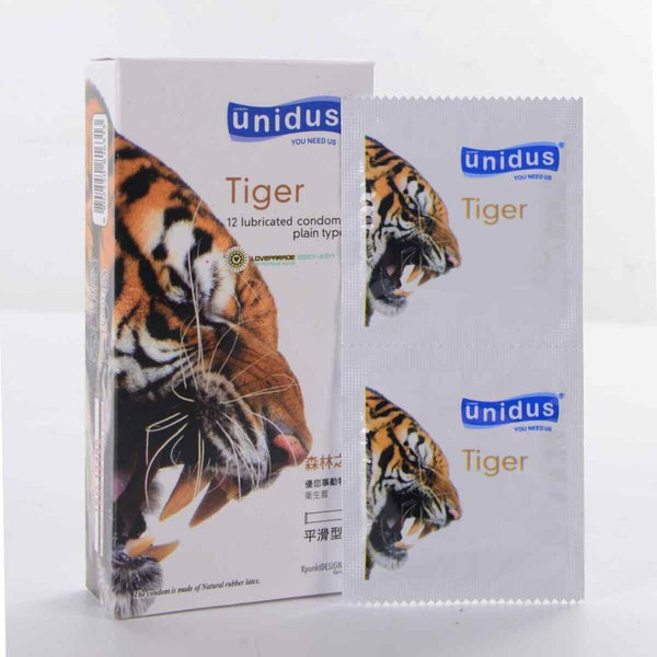 Unidus Korean Condom Tiger plain type 12pcs  Fixed Size