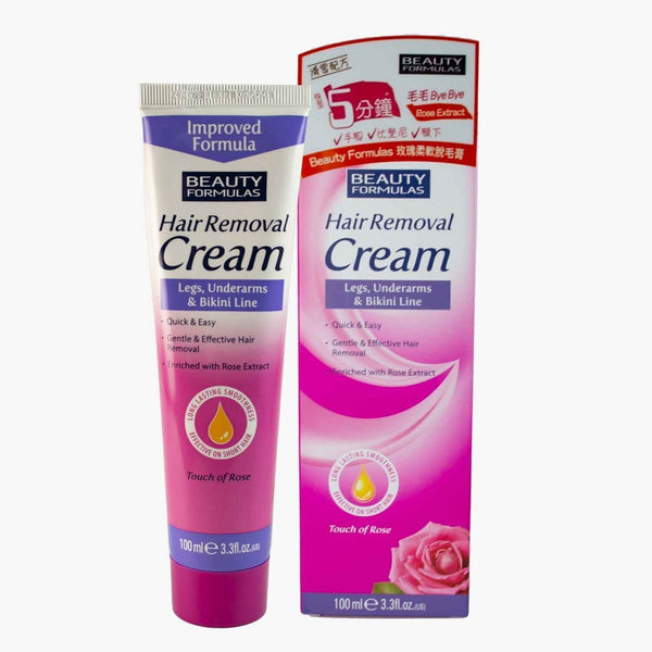 Beauty Formulas Hair Removal Cream Touch Of Rose (100ml)  100ml