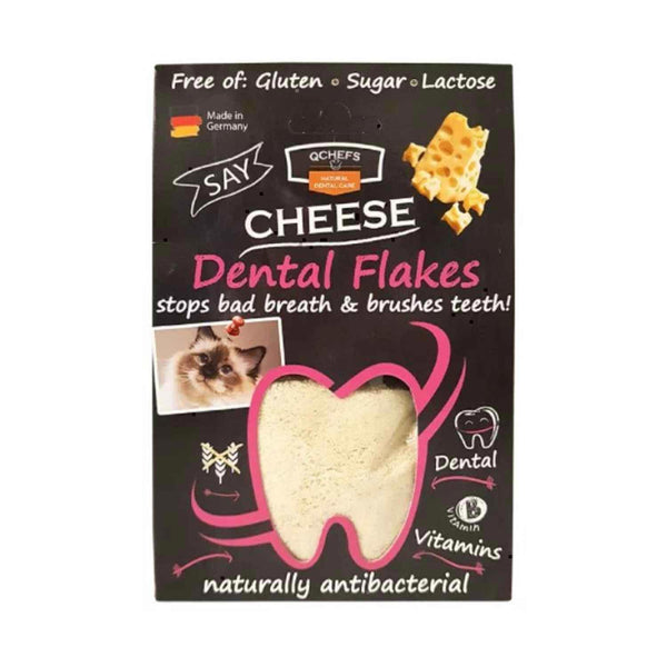 QChefs Dental Flakes for Cats (80g)  80g