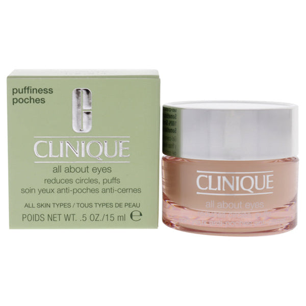 Clinique All About Eyes by Clinique for Unisex - 0.5 oz Cream