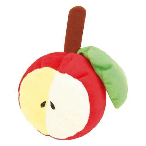 TAKTAK KITCHEN Japan Imported Cat & Dog Toy Giant Apple With Bell  Fixed Size
