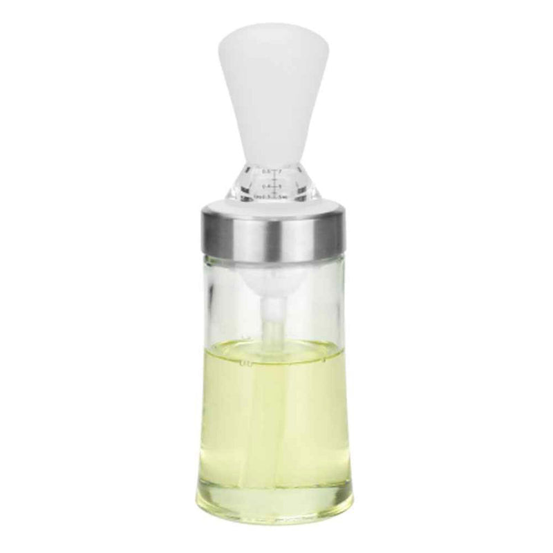 diseno Oil & Vinegar Glass?Dispenser with Silicone Pastry Set  Fixed Size