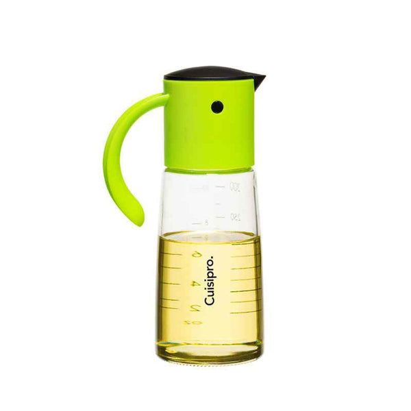 Cuisipro Non-Drip Oil & Vinegar Dispenser 300ml - Green  Fixed Size