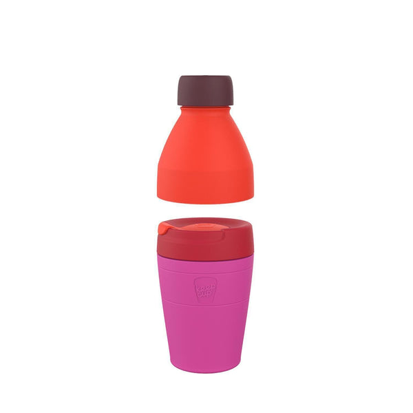 KeepCup Helix Kit Thermal Stainless Steel Reusable Cup M/12oz/340ml Bottle?18oz/530ml - Afterglow  Fixed Size