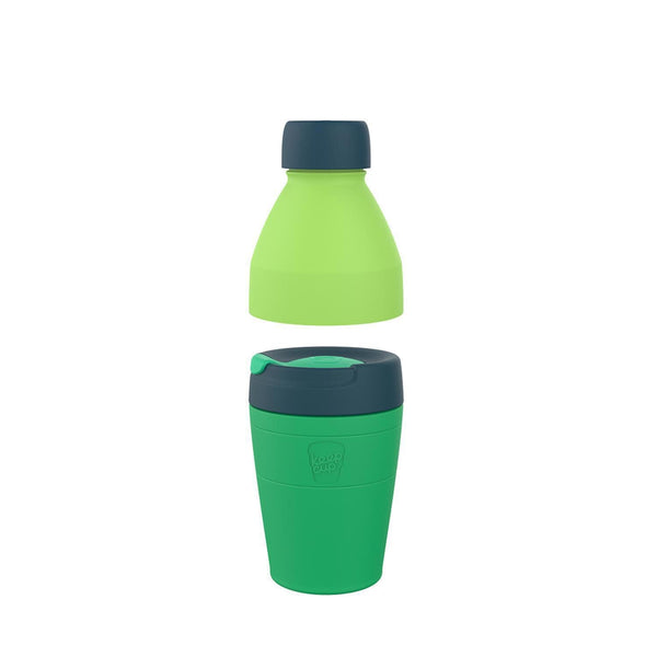 KeepCup Helix Kit Thermal Stainless Steel Reusable Cup M/12oz/340ml Bottle?18oz/530ml - Calenture  Fixed Size