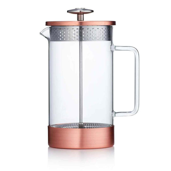 Barista & Co French Press Cafetiere Core Coffee Maker - Copper (8 Cup / 3 Mug / 1000ML)  Fixed Size