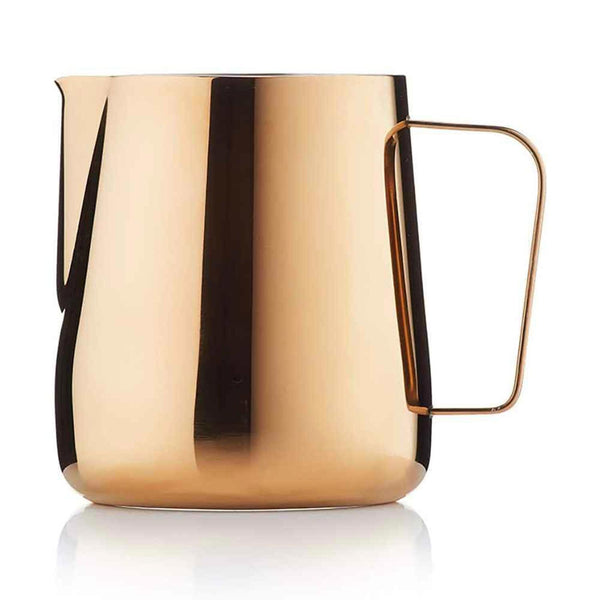 Barista & Co Stainless Steel Core Milk Pitcher Jug 420ml - Rose Brass  Fixed Size