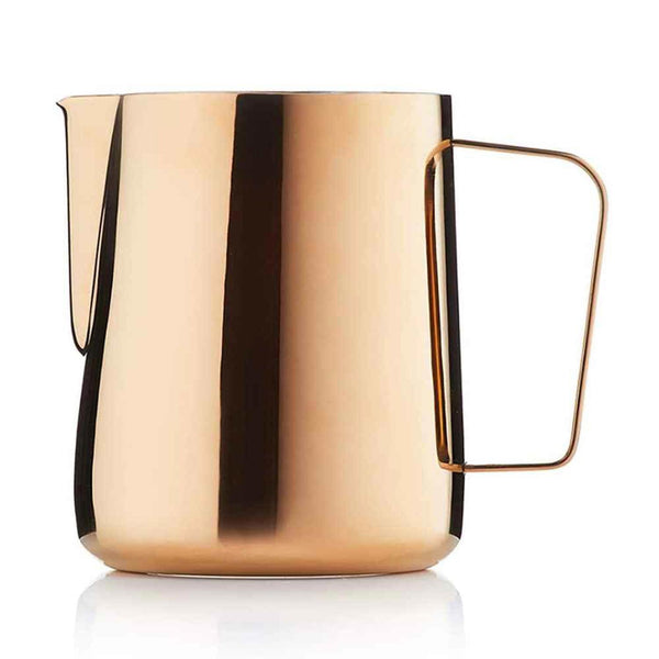 Barista & Co Stainless Steel Core Milk Pitcher Jug 600ml - Rose Brass  Fixed Size