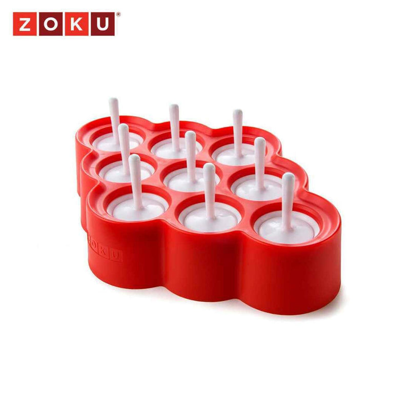 ZOKU Silicone Mini Pop Molds (9 Pops)  Fixed Size