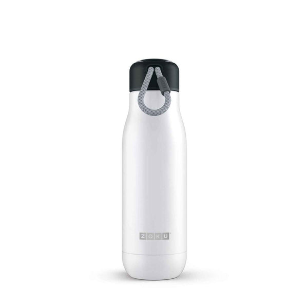 ZOKU Stainless Steel Vacuum Insulated Bottle 500ml - White  Fixed Size