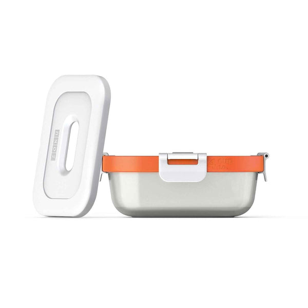 ZOKU Neat Stack Nesting Food Container Lunch Set (3pcs) - Microwave Safe  Fixed Size