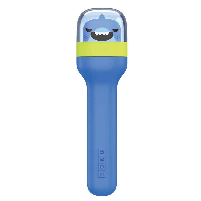 ZOKU Stainless Steel Kids Pocket Utensil Set (Includes Spoon, Fork, Knife) - Shark  Fixed Size