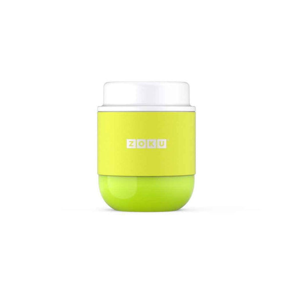 ZOKU Stainless Steel Neat Stack Food Jar 295ml - Lemon Lime  Fixed Size