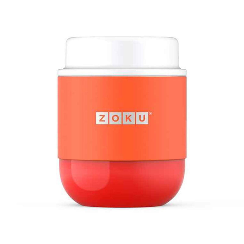 ZOKU Stainless Steel Neat Stack Food Jar 295ml - Papaya  Fixed Size