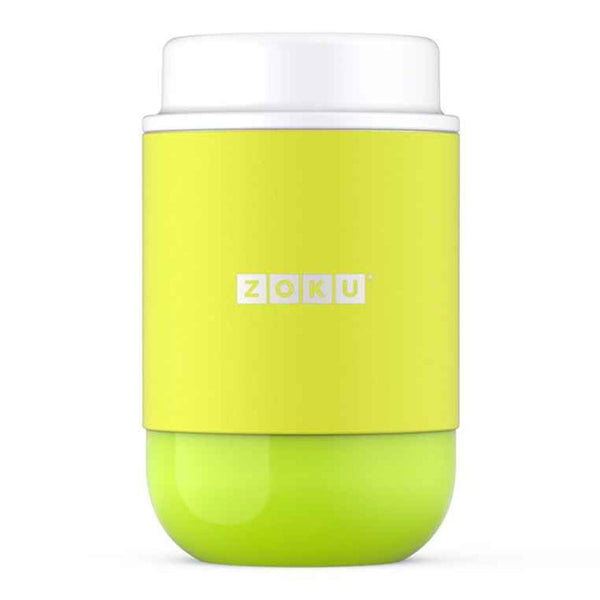 ZOKU Stainless Steel Neat Stack Food Jar 475ml - Lemon Lime  Fixed Size