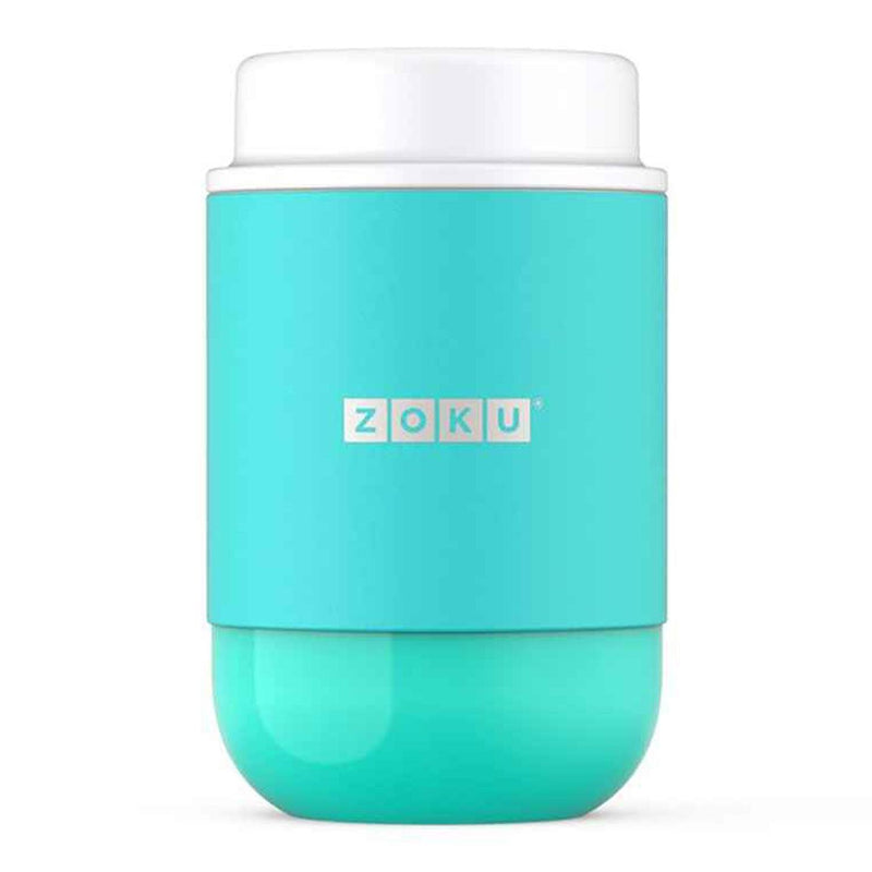 ZOKU Stainless Steel Neat Stack Food Jar 475ml - Aqua  Fixed Size