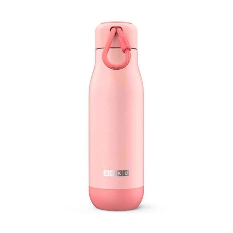 ZOKU Stainless Steel Vacuum Insulated Bottle 500ml - Pink  Fixed Size