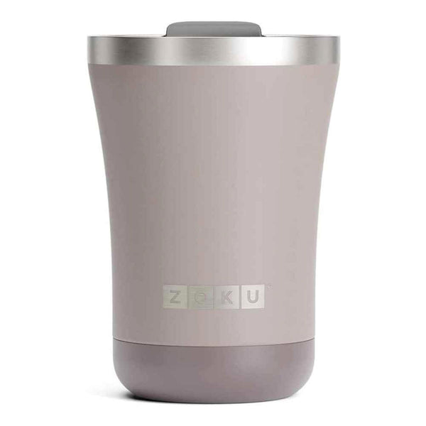 ZOKU Stainless Steel Powder Coated 3-in-1 Vacuum Insulated Tumbler 350ml - Ash  Fixed Size