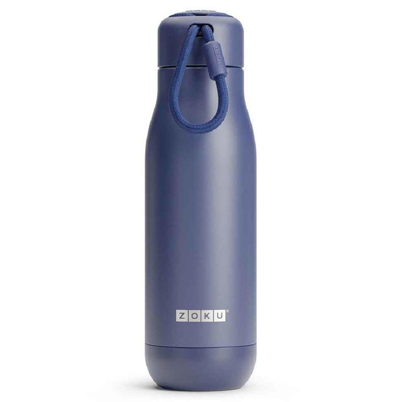 ZOKU Stainless Steel Vacuum Insulated Bottle 500ml - Matt Navy  Fixed Size