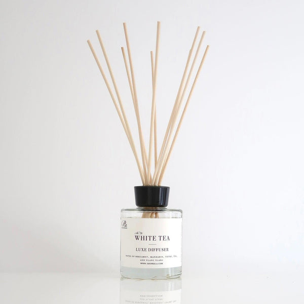 RX Los Angeles 3.5oz/100ml Reed Glass Diffuser - FRESH FIG (HandMade in USA)  Fixed Size