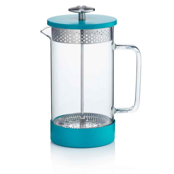 Barista & Co French Press Cafetiere Core Coffee Maker - Teal (8 Cup / 3 Mug / 1000ML)  Fixed Size