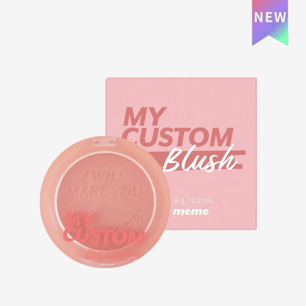 I'M MEME MY CUSTOM Blush *6 shades are available?1pc/6g  01 Mellow Pink